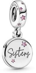 PANDORA Moments People 798012FPC Örökké testvérek függő charm (Ag925/1000, 4, 1 g)