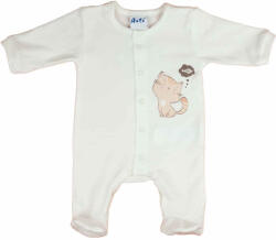 Asti Biopamut hosszú ujjú elöl patentos rugdalózó