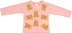 Asti Hosszú ujjú kislány póló cuki Macis mintával - pindurka - 2 290 Ft