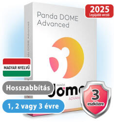 Panda Dome Advanced HUN 3 Eszköz 3 év online vírusirtó szoftver (hosszabbítás) (W01YPDA0E03_hosszabbitas_3ev)
