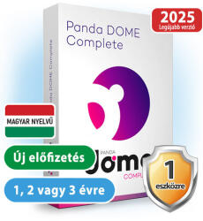 Panda Dome Complete HUN 1 Eszköz 3 év online vírusirtó szoftver (W01YPDC0E01_3ev)