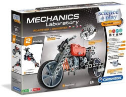 Clementoni Mechanikus Labor Roadster és Dragster dozer építőjáték - Clementoni (60955)