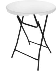 SPRINGOS összecsukható vendéglátóasztal 80 x 110 cm - fehér (GF0101)