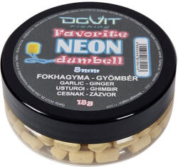 DOVIT Favorite Dumbell Neon 8mm 15 g - Fokhagyma-gyömbér