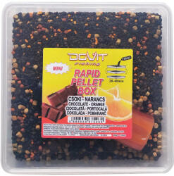 DOVIT Rapid Pellet Box MINI 450 g + 150 ml - csoki-narancs