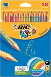BIC Creioane colorate 18 culori Tropicolors 2 Bic 832567 (832567)