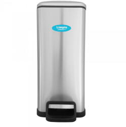 Limpio Cos gunoi inox 10L Soft Close Inox (CXR-10L) - 24mag Cos de gunoi