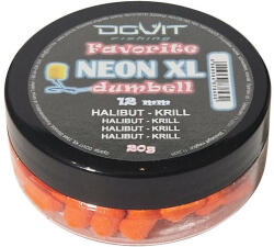 DOVIT Favorite Dumbell Neon XL 12mm 20 g - Halibut - krill