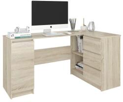 Mobene Modern Sarok Számítógépasztal N12 - Sonoma