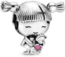 PANDORA Moments People 798016EN160 Copfos kislány charm (Ag925/1000, 4, 2 g)