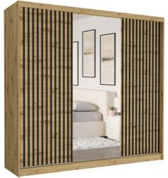  Selvio II. Gardróbszekrény 233x218x60 cm - Artisan