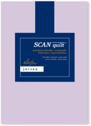 Scanquilt JERSEY ELASTIC LYCRA lepedő, világoslila, 90×200 cm (34327)