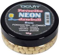 DOVIT Favorite Dumbell Neon 5mm 15 g - Fokhagyma-gyömbér