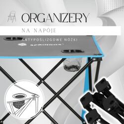 SPRINGOS Cs0165 turisztikai asztal + szék garnitúra (CS0165)