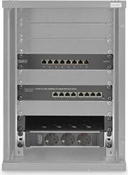 ASSMANN Dulap Rack Digitus Metal Network Set 10 cu suport de perete 6HE (DN-10-SET-2-B) Gri (dn-10-set-2-b)