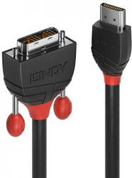 Lindy Cablu Lindy 36271 HDMI - DVI-D 1m Black (36271)