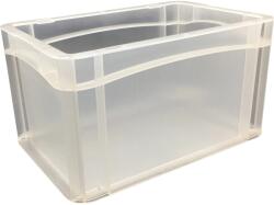 Eurobox-System Eurobox-rendszer Tauro tömörfalú doboz 30 cm x 20 cm x 17 cm átlátszó (302017-000)