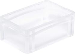Eurobox-System Eurobox-rendszer Tauro tömörfalú doboz 30 cm x 20 cm x 12 cm átlátszó (302012-000)