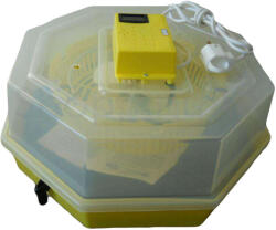  Keltetőgép C5-FHP - hatszögletű, műanyag, forgatóráccsal, hőmérséklet kijelzővel, páramérővel