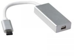ACT USB-C - Mini DisplayPort anya átalakító szürke (SB0021) (SB0021)