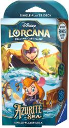Ravensburger Disney Lorcana TCG: Azurite Sea Starter Deck - Go Go Tomago & Gadget Hackwrench (11098459)