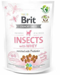 Brit Dog Crunchy Cracker Puppy Insects with Whey enriched with Probiotics 200 g