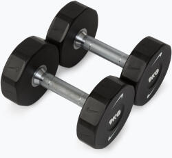 Nike Strength Gantere Nike Strength Pro Urethane Dumbbell 2 x 9 kg black/white