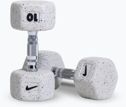 Nike Strength Gantere Nike Strength Grind Hex Dumbbell 2 x 10 kg wolf grey