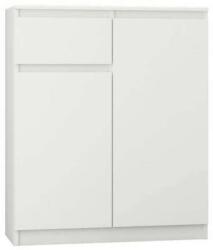  Komód 1 Fiókos 2 Ajtós S1 - Fehér