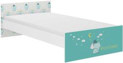  PUFI Gyerekágy 200x90 cm Ágyneműtartóval - Elefánt