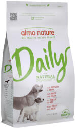 Almo Nature Daily 1, 2kg Almo Nature Daily all Breeds marha & rizs száraz kutyatáp