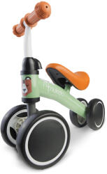 Nukido Négykerekű futóbicikli, Nukido NK-600, zöld, EVA habkerekek 14 cm, acél váz, ülésmagasság: 27 cm, puha ülés, gumírozott markolat (TE760002)