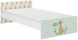  PUFI Gyerekágy 200x90 cm Ágyneműtartóval - Zsiráf