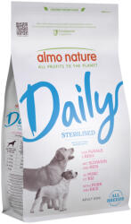 Almo Nature Daily 1, 2 kg Almo Nature Daily Sterilised All Breeds sertés & rizs száraz kutyatáp