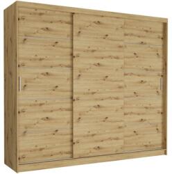  Norvio III. Gardróbszekrény 250x218x60 cm - Artisan