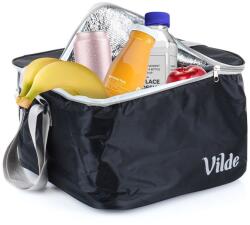 Vilde hűtőtáska, 18 l, fekete, 31x32x20 cm, állítható pánttal (489288)