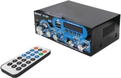 Foxgood Домашен блутут аудио усилвател BT-502 - USB, FM, TFT, BLT, 2x30W, 220VAC (1716-2)