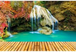 Blueback MAT Tapéta Vízesés pontonnal, 300 x 200 cm (BBIMG2983)