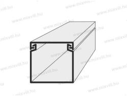 Elettrocanali EC CP6060B 60x60mm műanyag kábelcsatorna festhető (EC CP6060B)