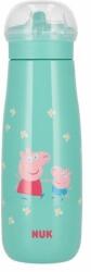 Nuk Vizes palack gyerekeknek, 450 ml Nuk Mini-Me Peppa Pig, 441618, 12 hónapos+, zöld (441618)