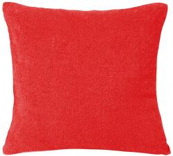 MATEX párnahuzat, 40x40cm, pamut és poliészter, cipzárral, piros (TM0619_14)