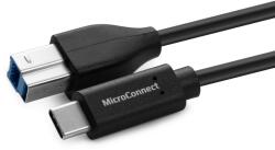 MicroConnect USB-C kábel USB3.0 B-hez, 5 m (USB3.1CB5)