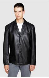 Sisley Férfi dzseki, Sisley, 85626, Eco-bőr, 50 EU, Fekete (0000303185626_50)