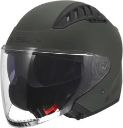 LS2 OF600 Copter II Solid nyitott motoros bukósisak matt katonai zöld