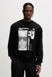Karl Lagerfeld Jeans hanorac oversized pentru bărbați, din bumbac PPY2-BLM0P0_99X (B2M20033)