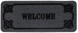  60 x 25 см правоъгълна изтривалка от текстил с надпис Welcome в средата