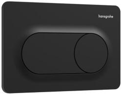 Hansgrohe iFrame Original S nyomólap, dual mennyiség, matt fekete 66002670 (66002670)