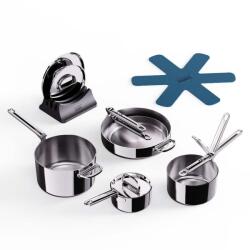 Joseph Joseph Set de vase pentru gătit SPACE 1000032, set de 5 buc, argintiu, oțel inoxidabil, Joseph Joseph (JS1000032)