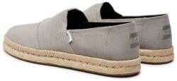 TOMS Férfi espadrillák, TOMS, 520724, szintetikus, szürke, 44 EU (0000303520724_44)