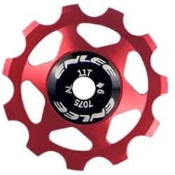 Enlee Sport ipari csapágyas váltógörgő, alumínium, 1db, 11T, piros